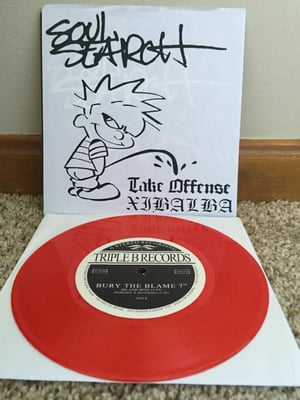 Soul Search | Bury The Blame | Clear Red /300 | 1st Press (United Blood 2012 Jacket 10/50)