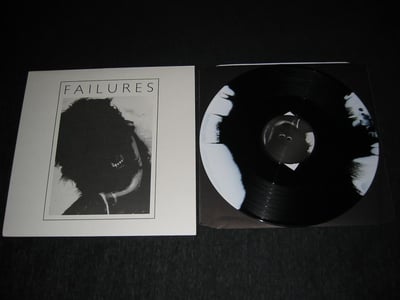 Failures - s/t (3rd Press /500 white w/ black splash)