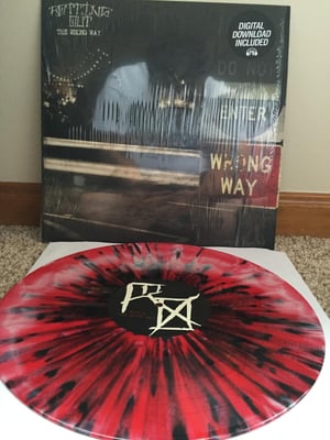 Rotting Out | The Wrong Way | Red w/ Black & White Splatter /200 | 2nd Press (Hot Topic Exclusive)