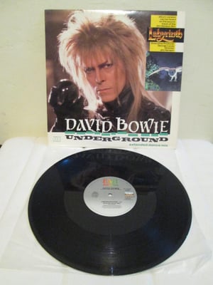 Singles: David Bowie - Underground 12" Single (Black Vinyl)