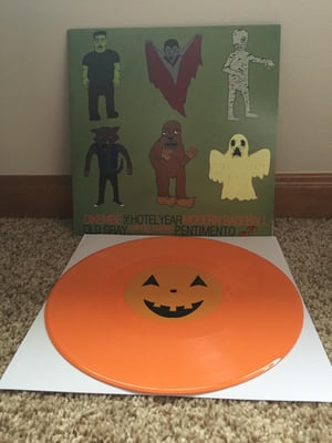 Dikembe, Empire! Empire! (I Was A Lonely Estate), The Hotel Year, Modern Baseball, Old Gray, Pentimento | 6-Way Split | Halloween Orange /400 | 1st Press