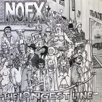 NOFX - The Longest Line - Purple-Grey /200