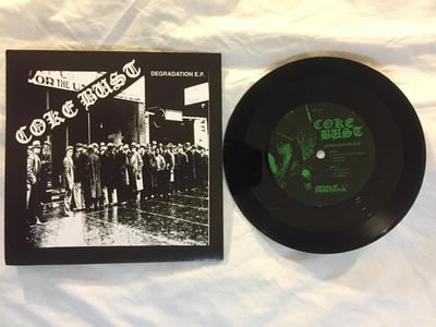 Coke Bust - Degradation EP - 2nd press - Black /340