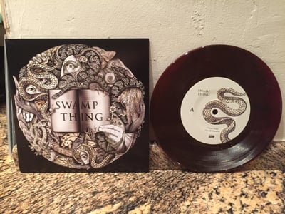 Swamp Thing - Swamp Thing - 1st press - Red with Black Swirl /500