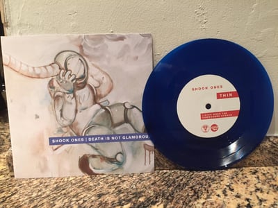 Death Is Not Glamorous and Shook Ones - Split - 1st press UK Exclusive - Blue/500