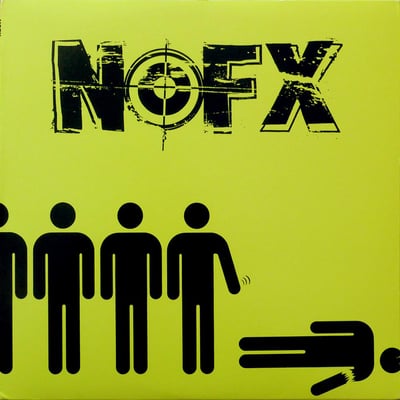 NOFX - Wolves In Wolves Clothing - Green w/Black Streak /1062