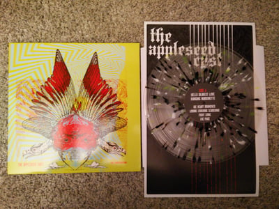 The Appleseed Cast | Two Conversations | Transparent Green/Baby Blue/Opaque Red/White Splatter | /1000