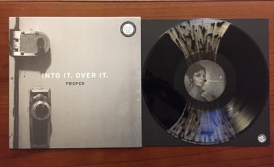 Into It. Over It. - Proper (Fifth Press: Black/Clear w/ Black Splatter/Black Tri-Color /500)