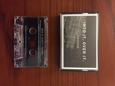 Into It. Over It. - Proper (Clear w/ Black Liner /200)