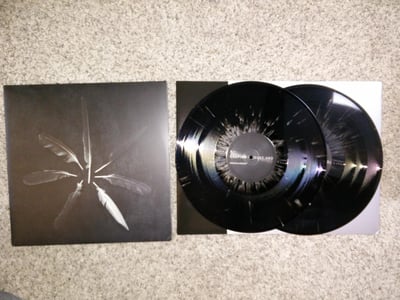Caspian | Dust and Disquiet | Black w/ Silver Splatter | /300