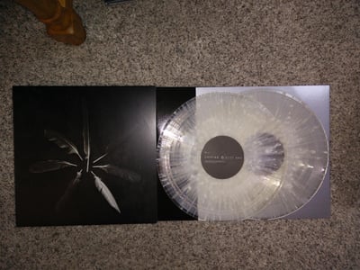 Caspian | Dust and Disquiet | Clear w/ White Splatter | /500