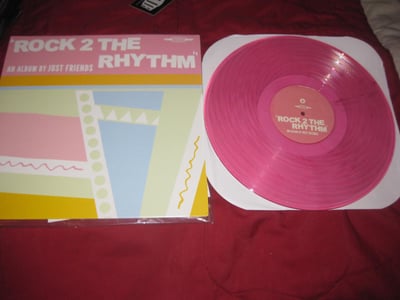 Just Friends "Rock 2 The Rhythm" Open Door Records. 1st Press. Pink/300