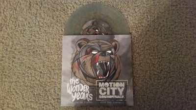 The Wonder Years/Motion City Soundtrack - Split | Transparent Green | /1000 | HR2185-7