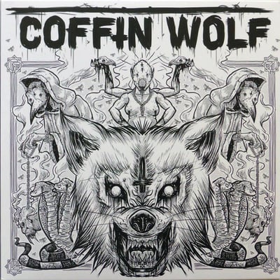 Coffin Wolf / The Fckups - Split 7" - Black