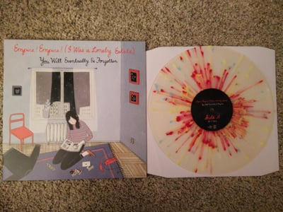 Empire! Empire! (I Was a Lonely Estate) | You Will Eventually Be Forgotten | Milky Clear w/ Blue, Pink, and Yellow Splatter | /500