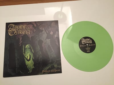 Alpha & Omega - No Rest, No Peace - 2nd press - Lime Green /1000