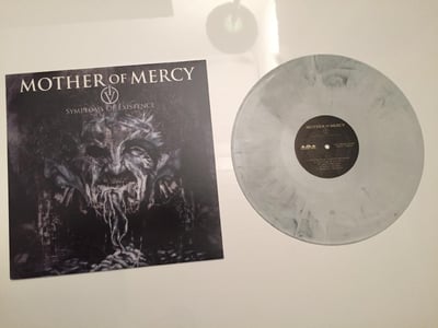 Mother Of Mercy - IV: Symptoms of Existence - 1st press - Black and White Swirl /1000