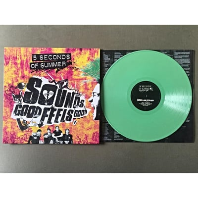 5 Seconds of Summer - Sounds Good Feels Good - 1st Press - Green - #?/3000 - Capitol Records