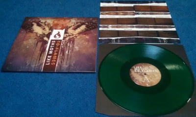 Like Moths to Flames- The Dying Things We Live For (Kelly Green)/100 First Pressing