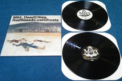 M83- Dead Cities, Lost Seas, Red Ghosts (Black)