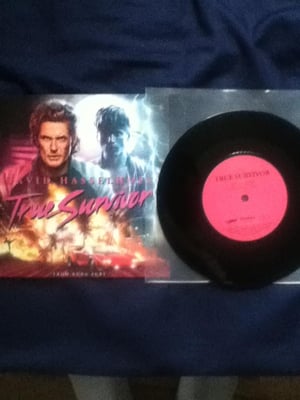 David Hasselhoff - True Survivor - /1000 - Black Vinyl