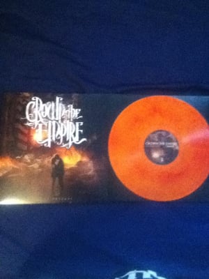 Crown The Empire - The Fallout - /500 - Orange/Red Starburst vinyl