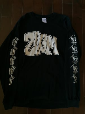 Zoom - "Logo/Demo Artwork... 4-Sided Longsleeve" - Black - Large (2014)