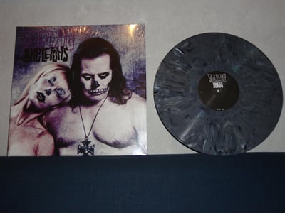 DANZIG: Skeletons (black & white marbled vinyl)