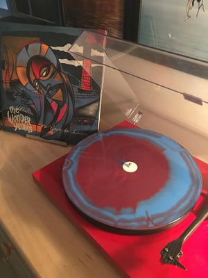 The Wonder Years - No Closer To Heaven - Blue & Burgundy Swirl and Etched D-Side