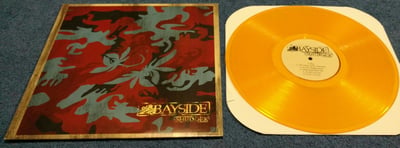 Bayside- Shudder (Clear Gold)/1616 Third Pressing Hot Topic Exclusive