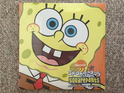 Spongebob Squarepants | Original Theme Highlights | 2016 | Clear Yellow w/ Solid Yellow Splatter | /500 | Sealed