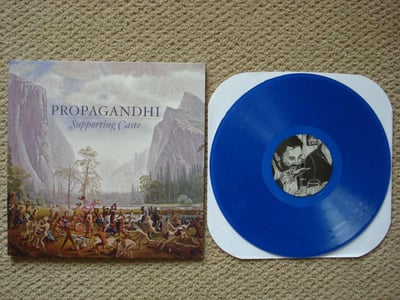 Propagandhi - Supporting Caste (Clear Blue) Canadian Exclusive /500