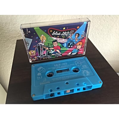 Blink 182 - The Mark Tom and Travis Show - Blue w/White Ink - /1000 - SRC Vinyl
