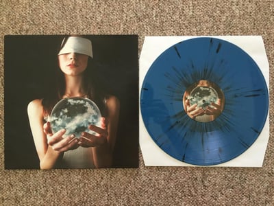 A Skylit Drive | She Watched The Sky | 2015 | Navy Blue w/ Black Splatter | /100