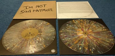 #16 The Wonder Years- The Upsides (Deluxe Edition) (Clear W/ Rainbow Splatter)/3000 First Pressing