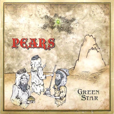 PEARS - Green Star - Green w/Black Splatter /220