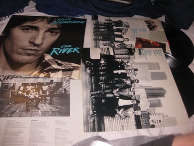 Bruce Springsteen "The River" Columbia Records. 2xLP Black.