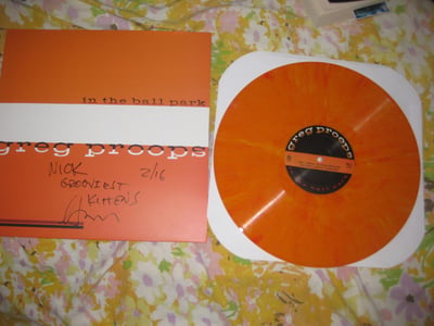 Greg Proops "In The Ball Park" A Special Thing Records. 1st Press. Orange Marble/???