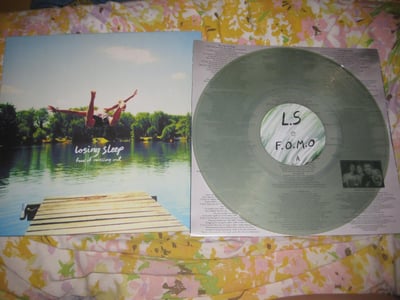 Losing Sleep "Fear of Missing Out" Beach Community Records. 1st Press. Coke Bottle Green/100