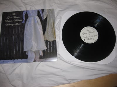 Great Thunder/ Radiator Hospital "Wedding Album" Stupid Bag Records. 1st Press. Black 150g/???