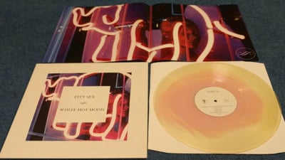 Pity Sex- White Hot Moon (Baby Pink inside Milky Clear)/500 First Pressing