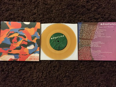 Adventures/Pity Sex - Split - Orange w/ White /1,000