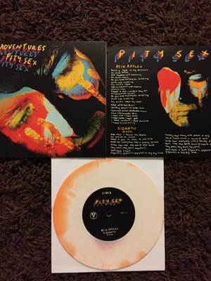 Adventures/Run Forever - Split - 300 Copies - 1st Press Transparent Orange