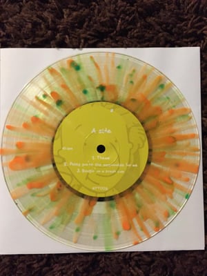 Doug & The Beets - Songs From Bluffington Tribute - 2nd Press Clear W/ Orange And Green Slime Splatter /150 ( Enjoy The Toons Records)