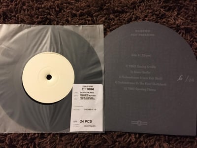 Teenage Mutant Ninja Turtles - Let's Kick Shell! Pizza Box Set - 1st Test Press #4/24 W/ Etched B-Side (Enjoy The Toons Records)