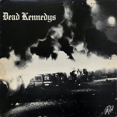 Dead Kennedys - Fresh Fruit For Rotting Vegetables - 1st Press (Cherry Red - UK) - Black (with inner sleeve, poster)