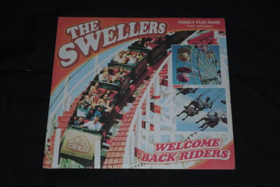 Swellers, The - Welcome Back Riders | (Half Pink/Half Blue - LT 300) [1st on Fueled By Ramen/Paper + Plastick Records]