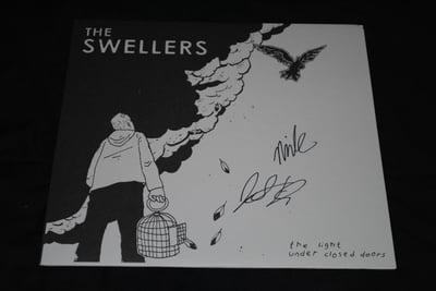 Swellers, The - The Light Under Closed Doors | (Black/Pink Haze - LT 500 - Signed) [2nd on No Sleep Records]