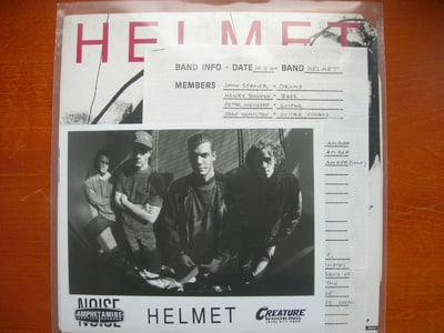 Helmet - Strap It On 12" - Black (W/ Press kitt)