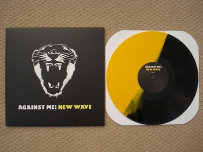 Against Me! - New Wave (Black/Yellow Split) /1800
